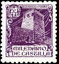 Spain 1944 Millennium Of Castile 20 CTS Violet Edifil 977